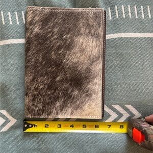 Cowhide steno notepad cover